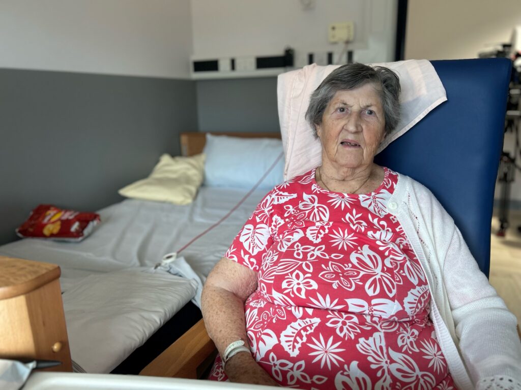 Doreen, a patient at Preston Lodge