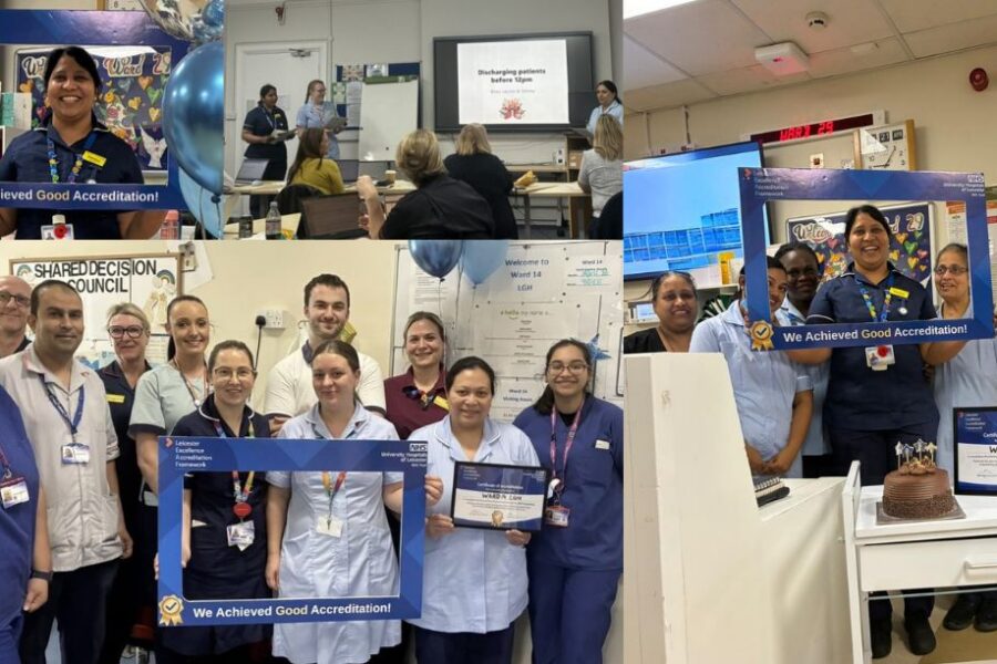 Ward 29 at the Glenfield Hospital and ward 14 at the Leicester General Hospital both received good ratings