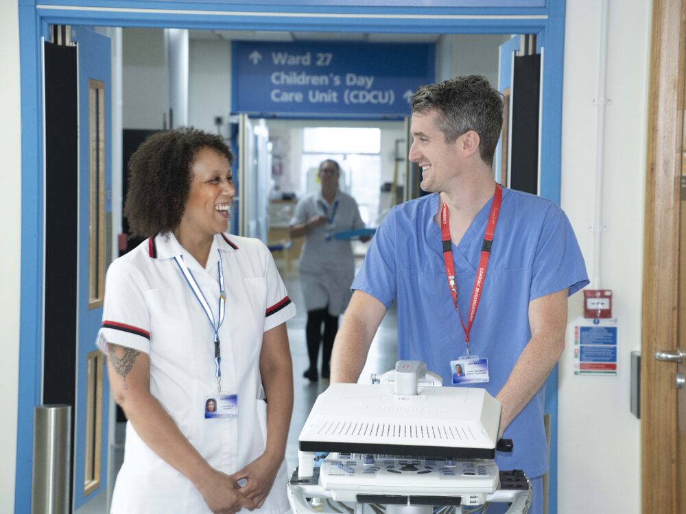 Colleagues from cardiac investigations