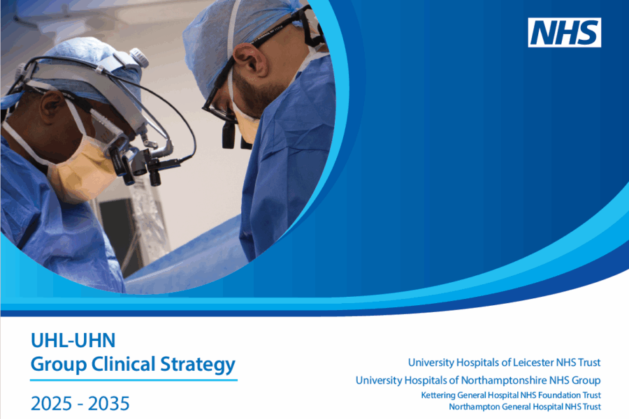The cover of our Group Clinical Strategy document